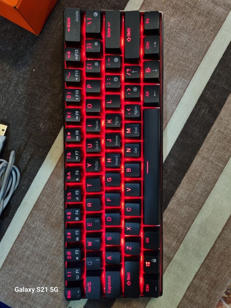 Tastatura gaming RK61 Royal Kludge neagra