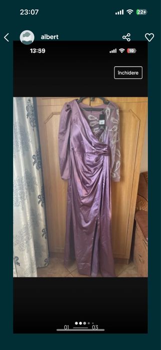 Rochie noua cu eticheta pe ea