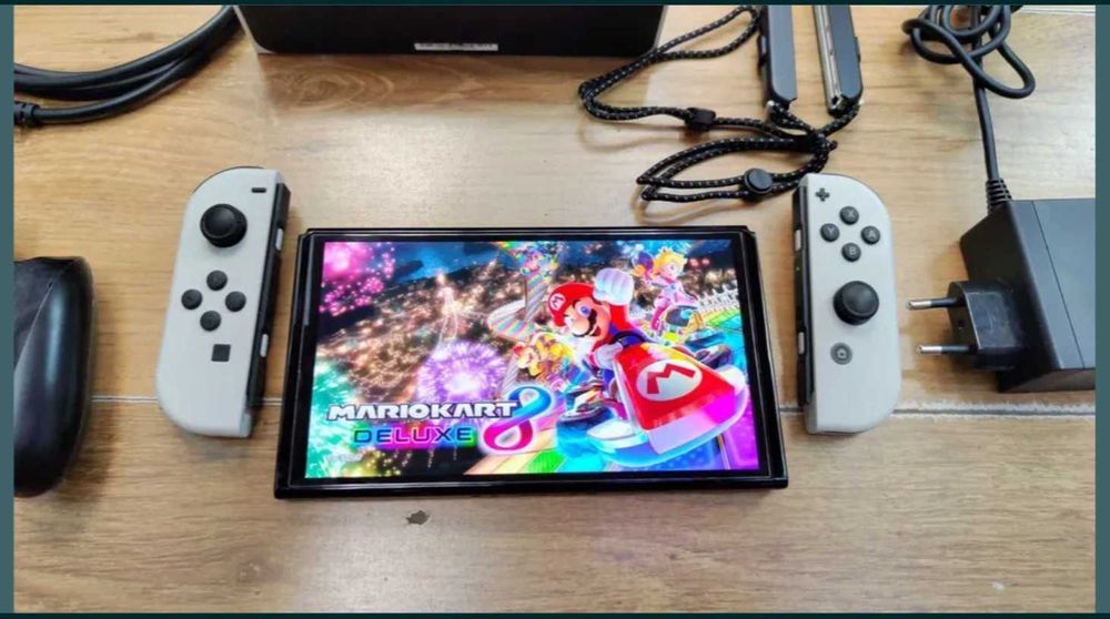 Nintendo Switch Oled, 256gb, Zelda Tears,  Mario, Pokemon - 30 jocuri