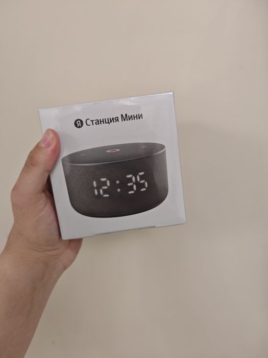 Яндекс станция мини 3 с часами