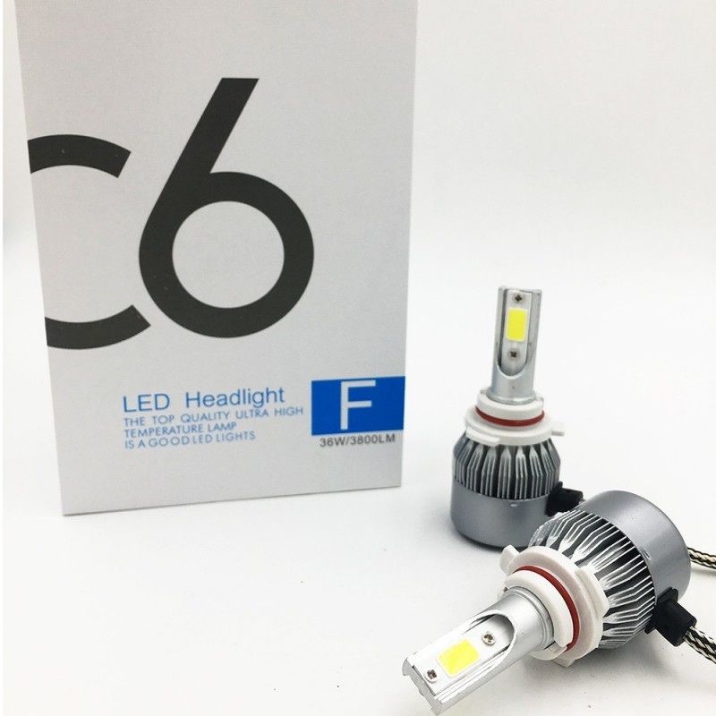 Лампы в ближний свет LED лампочки С6 светодиоды