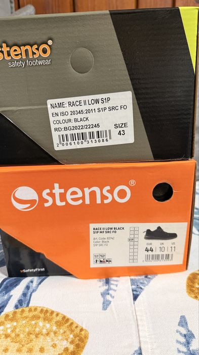 STENSO работни обувки 43 / 44 номер