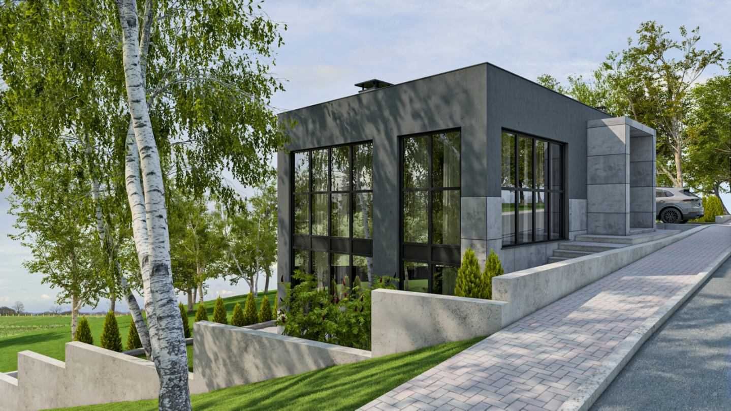 Парцел с проект и разрешително за строеж