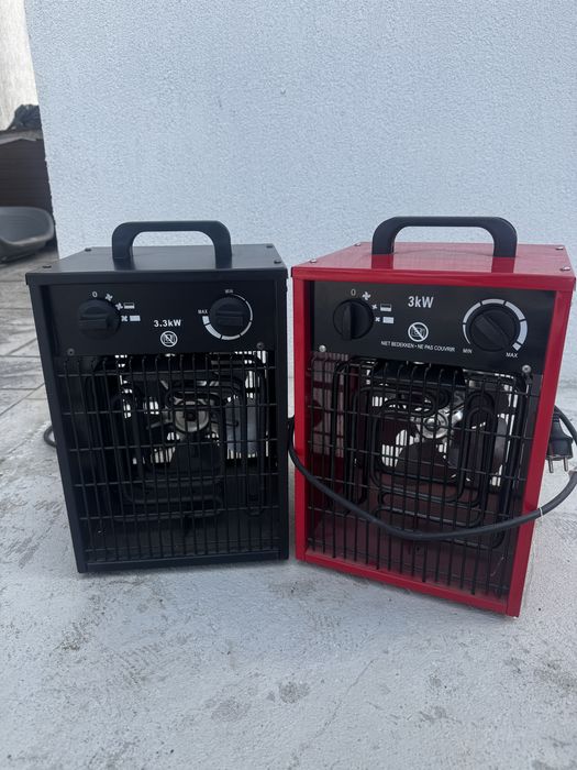 Vand 2 aeroterme pentru spatii industriale de 3kw si 3.3kw