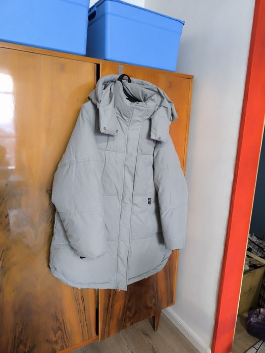 Куртка зимняя серая