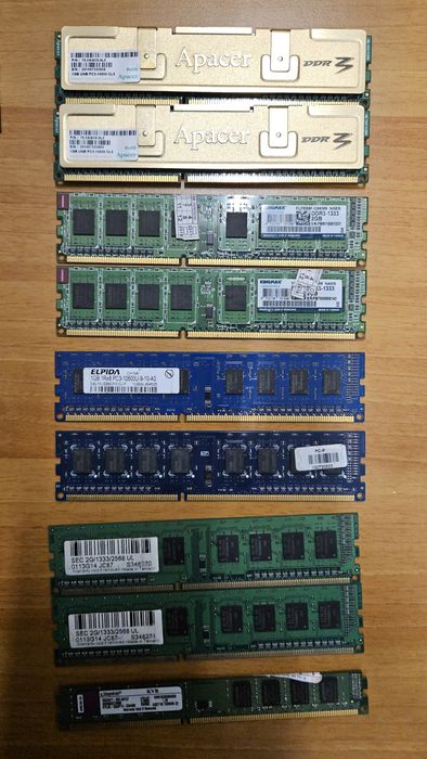 Memori RAM DDR2 DDR3    15-20 ron/ modul
