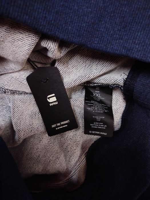 Оригинална блуза G-Star Raw Mattow XXL нова мъжка суичър горнище худи