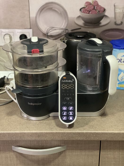 Robot multifunctional 5 in 1 BABYMOOV Nutribaby+ A001124, 1500ml, 750W