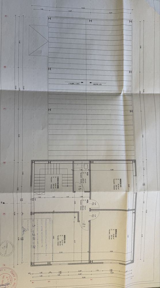 Vand teren cu proiect terminat