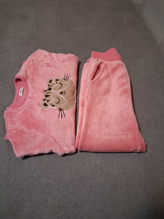 Set pantalon si bluza iarna masura 134