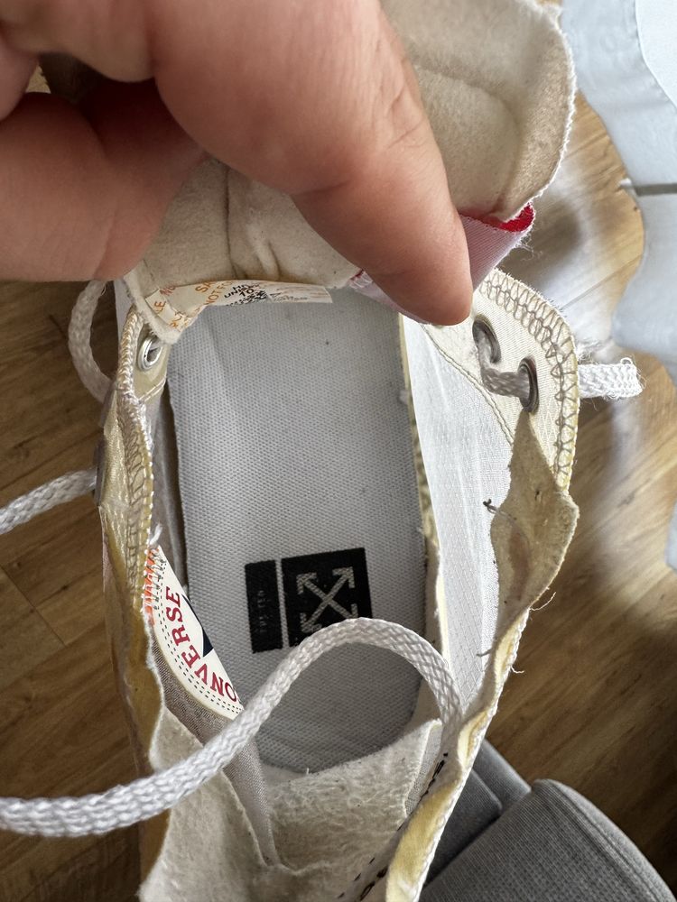 Convers Off White Chuck Taylor All Star 44.5