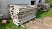 Panouri cofraje tip.doka 2mx0.6 din tego pe structura de lemn