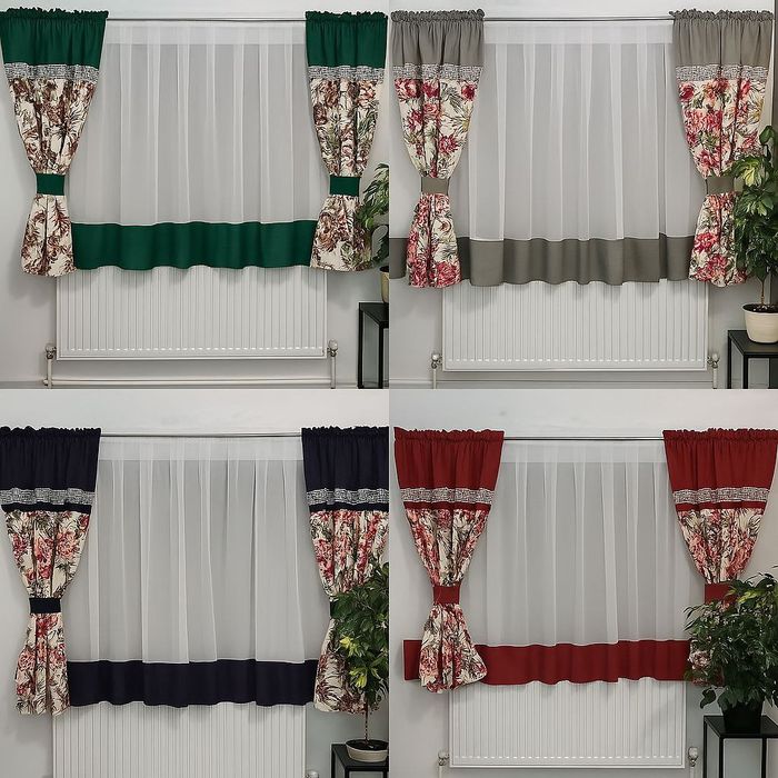 Set perdea plus draperie