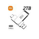 ФЛАШКА 2000 GB/2 TB Xiaomi USB/Type-C Флаш Памет Flash Drive Memoria