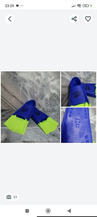 Ласты для плавания