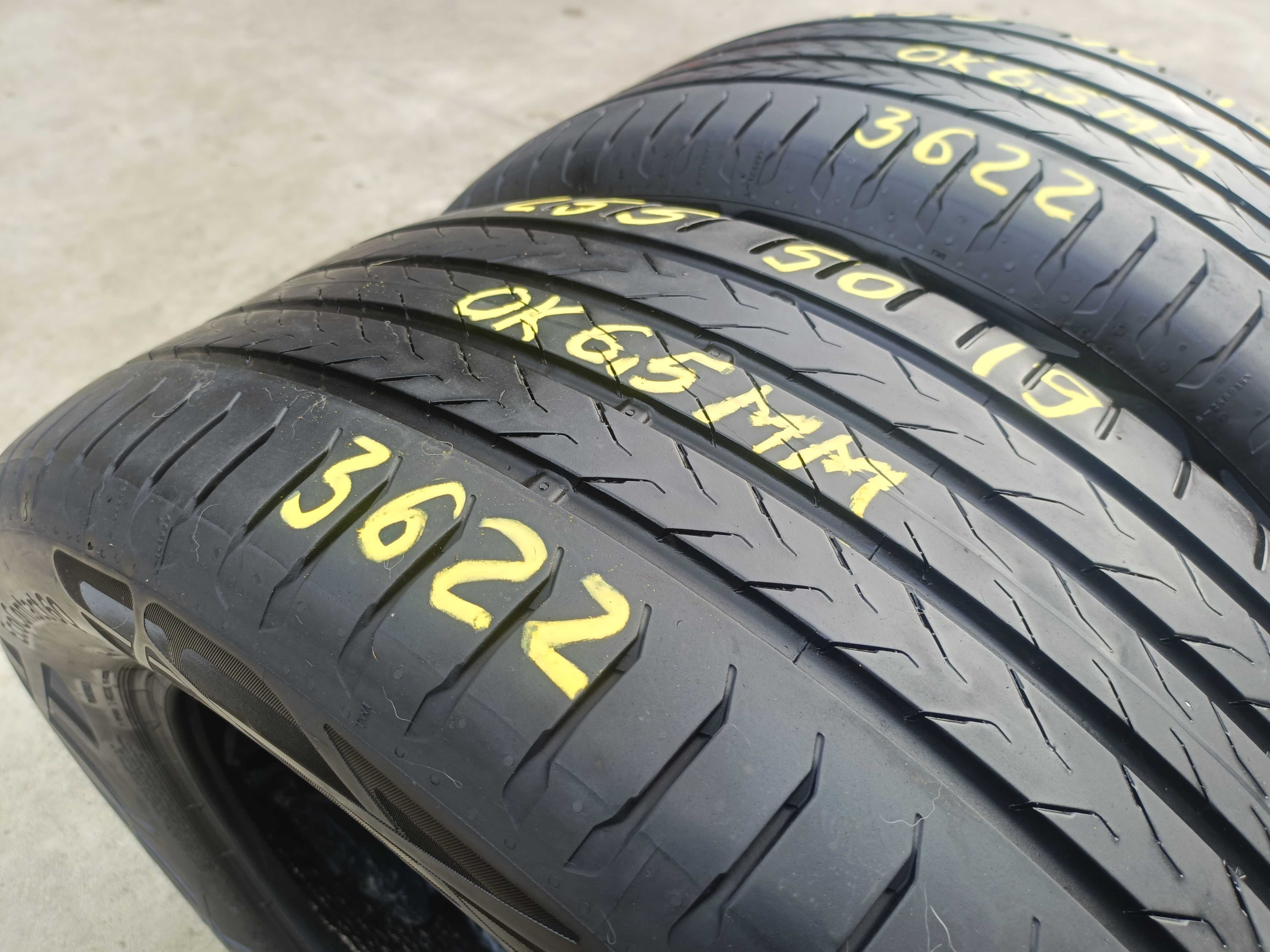 Doua anvelope vara 255 50 19 Continental EcoContact 6Q cu 6,5 mm 3622