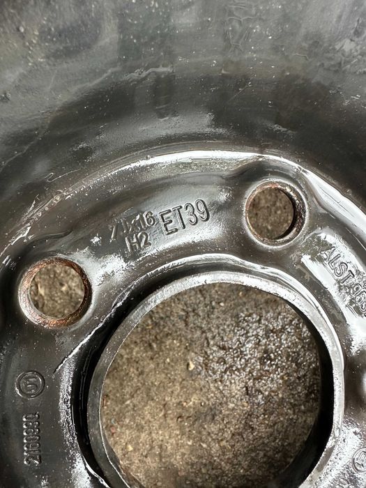 4бр. железни джанти 16" 5x112, 66.5 - Audi, VW Group