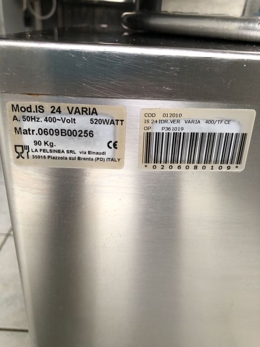 La Felsinea-Masina umplut/sprit carnati/automat 24 litri