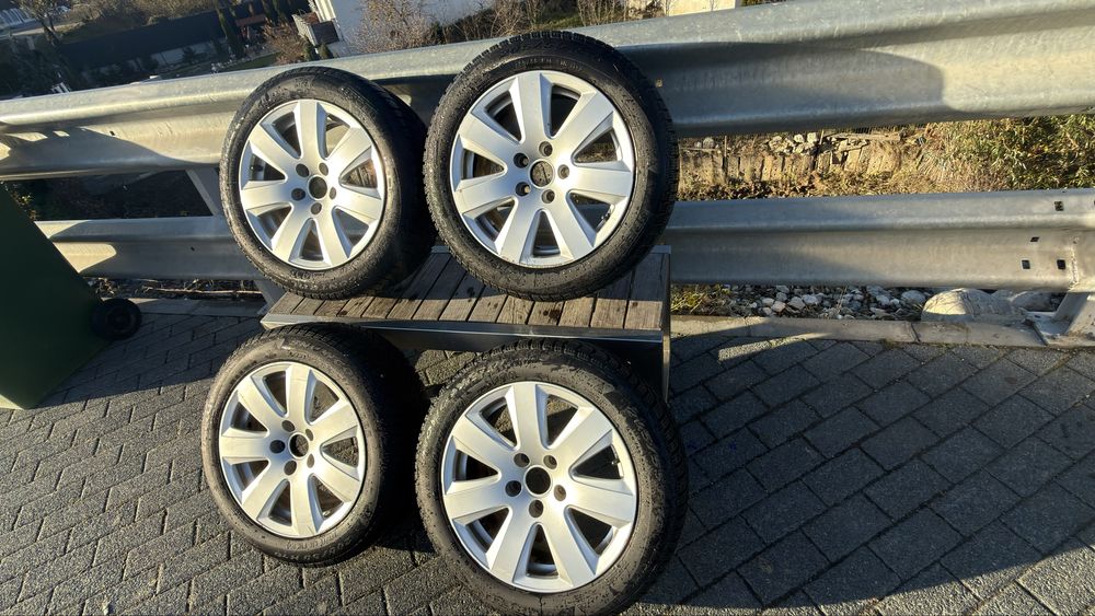 ‼️Jante AUDI 5x112 R16 anvelope PIRELLI IARNĂ‼️