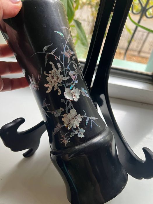 Продам вазу и подставка под пуэр