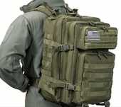 Rucsac verde militar 50l