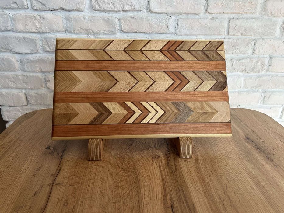 Енд грейн (end grain) дъска за рязане и сервиране