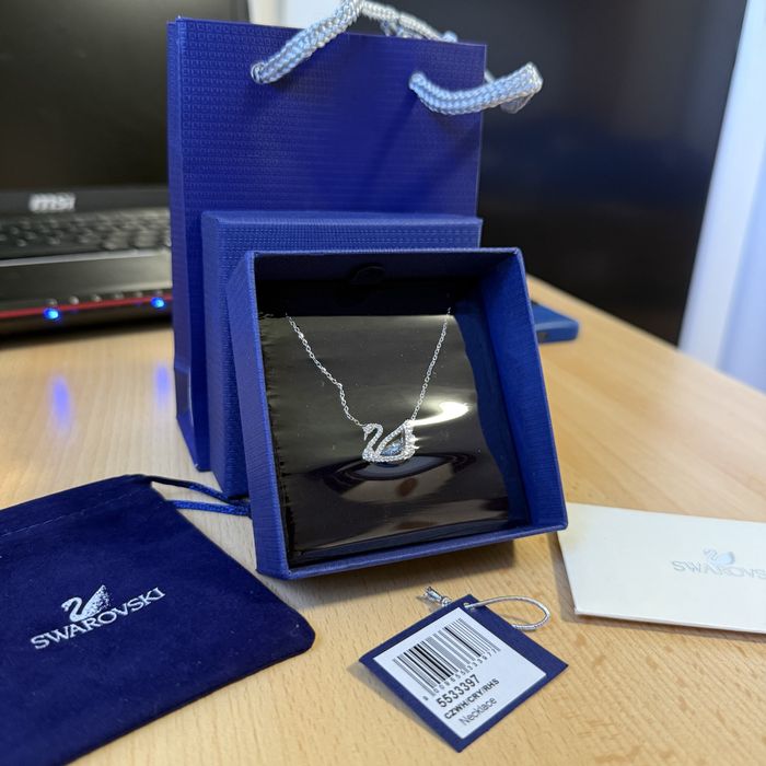 Lantisor Swarovski Model Dazzling Swan Blue