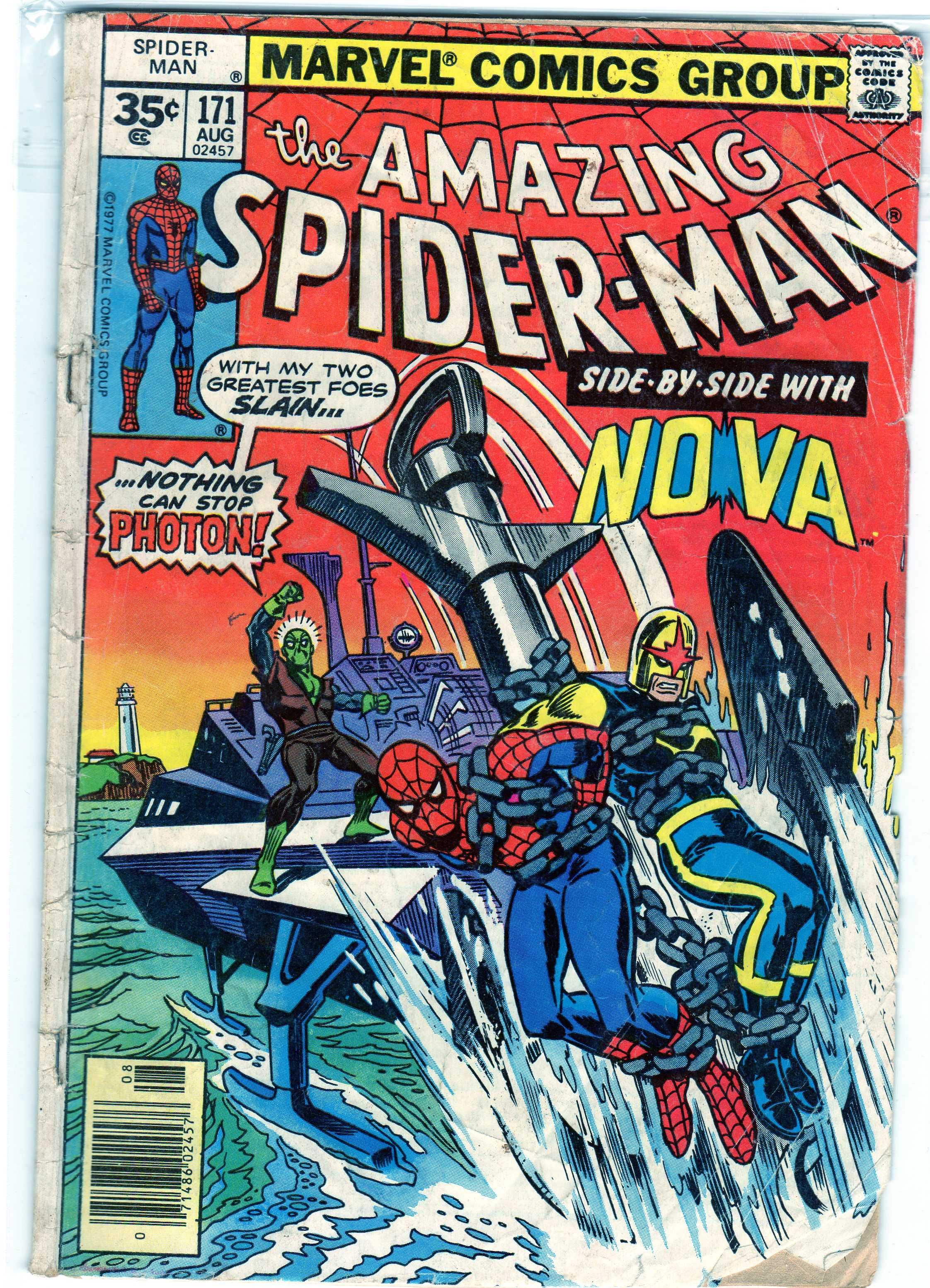 The Amazing Spider-Man #171 benzi desenate americane