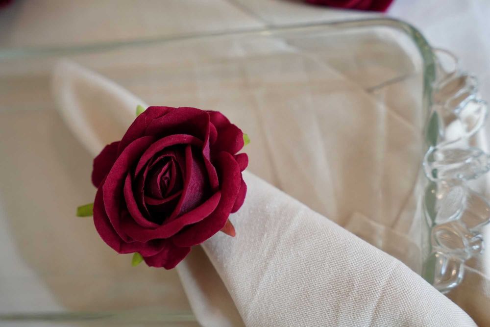 Пръстени са салфетки