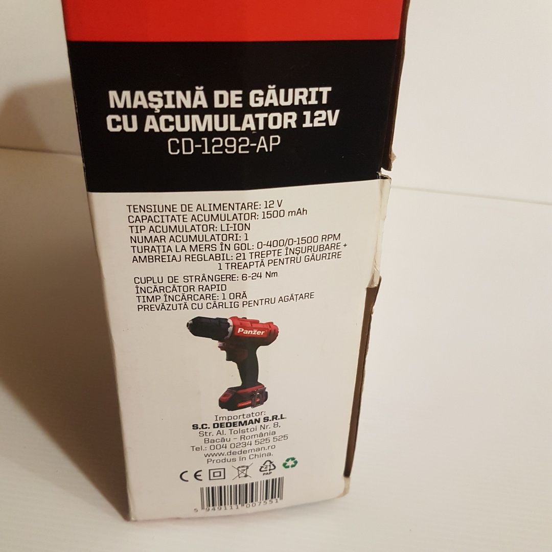 masina de gaurit si infiletat panzer