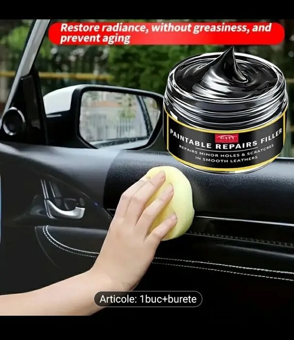 Crema restaurare plastic si cauciuc