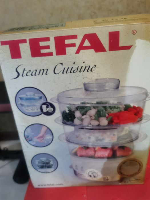 Tefal de gătit cu aburi nou