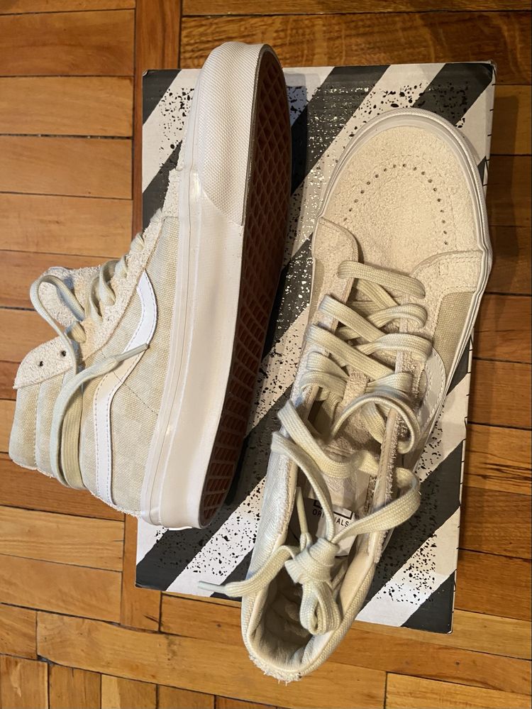 кеды vans og sk8-hi lx