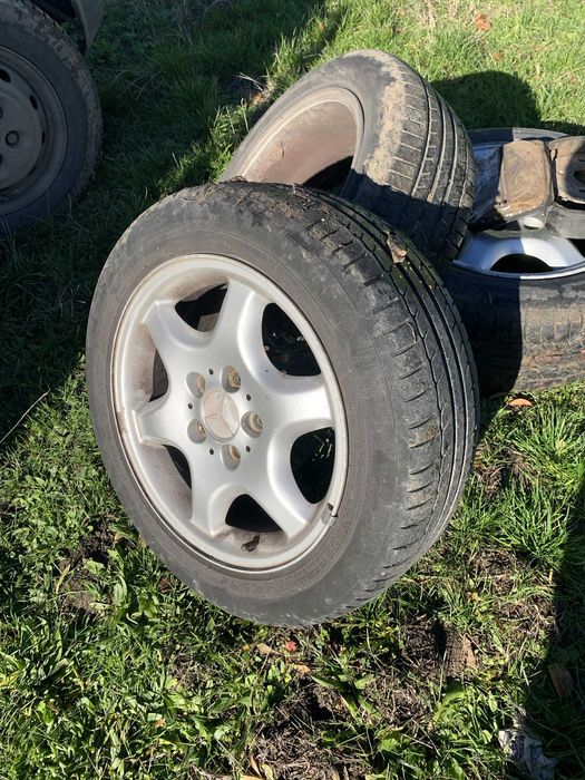 оригинални джанти за мерцедес 16 със летни гуми мишелин