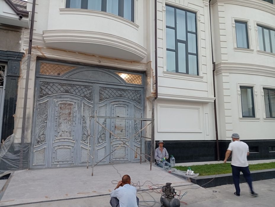 Ремонт реставрация изготовление Ворот покраска Дарвоза Darvoza тамирла