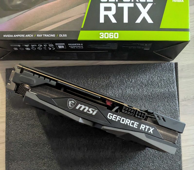 Placa video MSI RTX 3060 GAMING X 12GB GDRR6