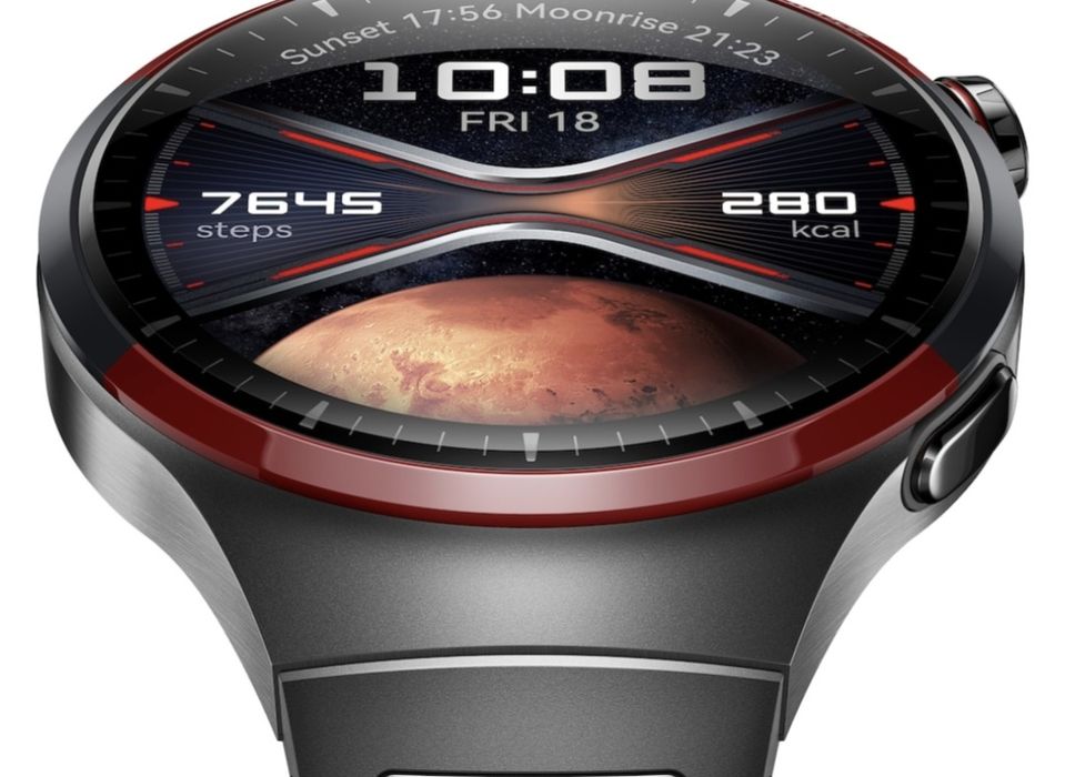 Ceas Huawei Watch 4 Pro, Space Edition Grey Aerospace- Titanium Case