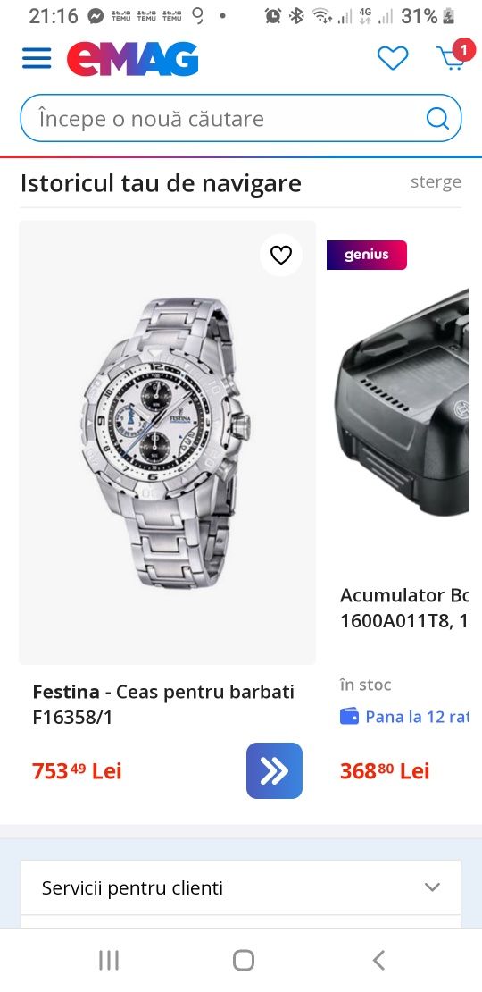 Festina Chrono otel