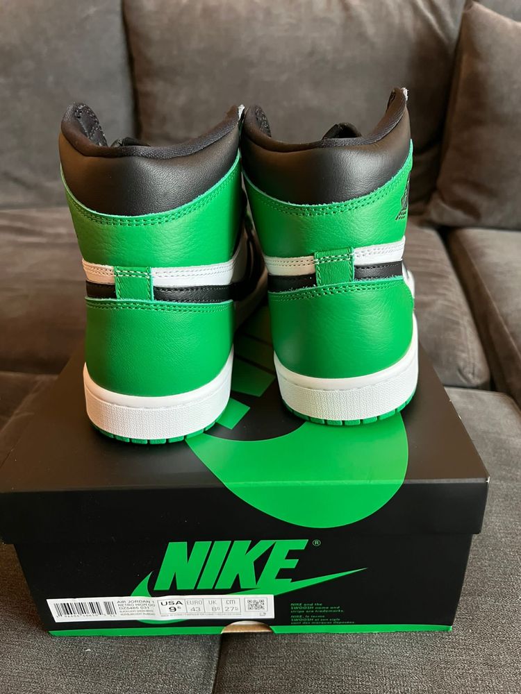 Jordan 1 lucky green