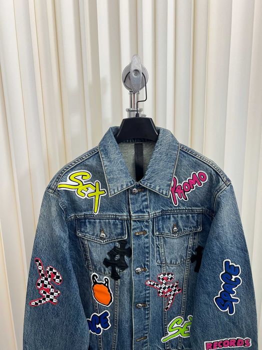 Geaca de blugi Chrome Hearts Premium