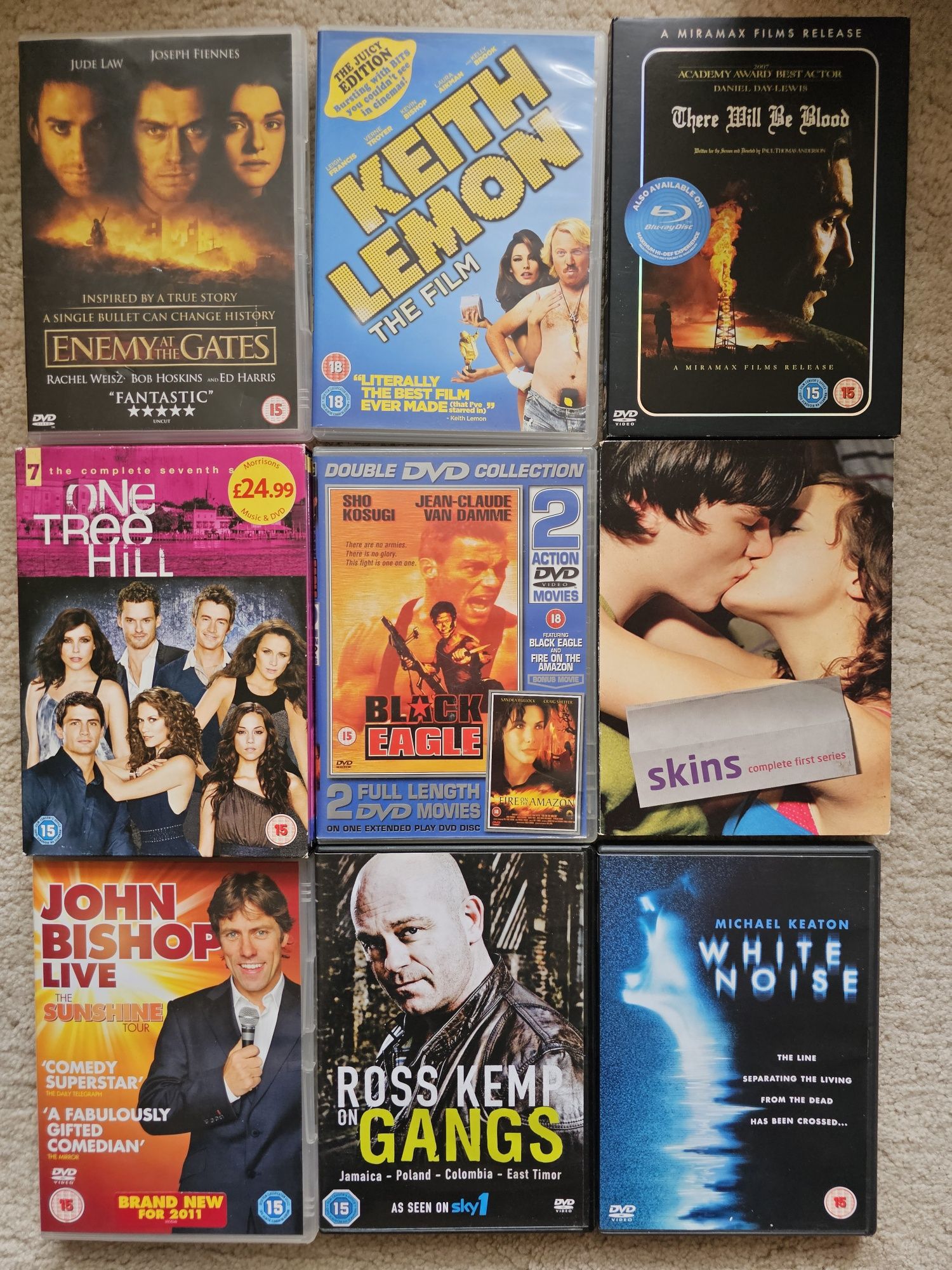 Оригинални DVD на Английски език от лична колекция