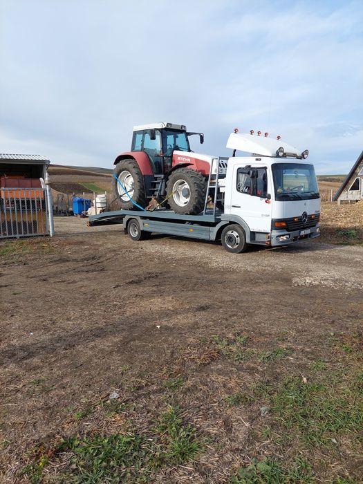 Tractari auto NON-STOP/Platforma auto Cluj/ Transport Utilaje