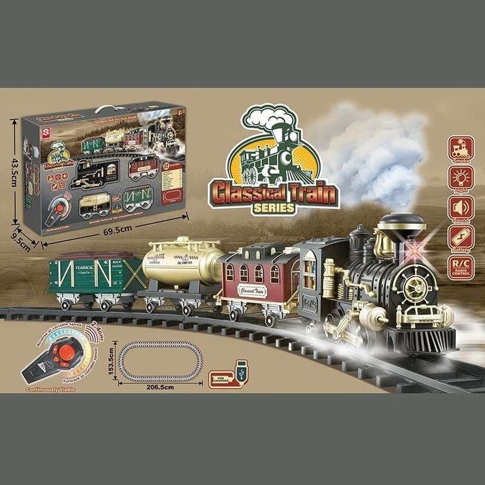 Поезд игрушка железная дорога