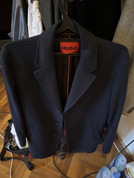 Vand palton barbati HUGO Boss cashmere
