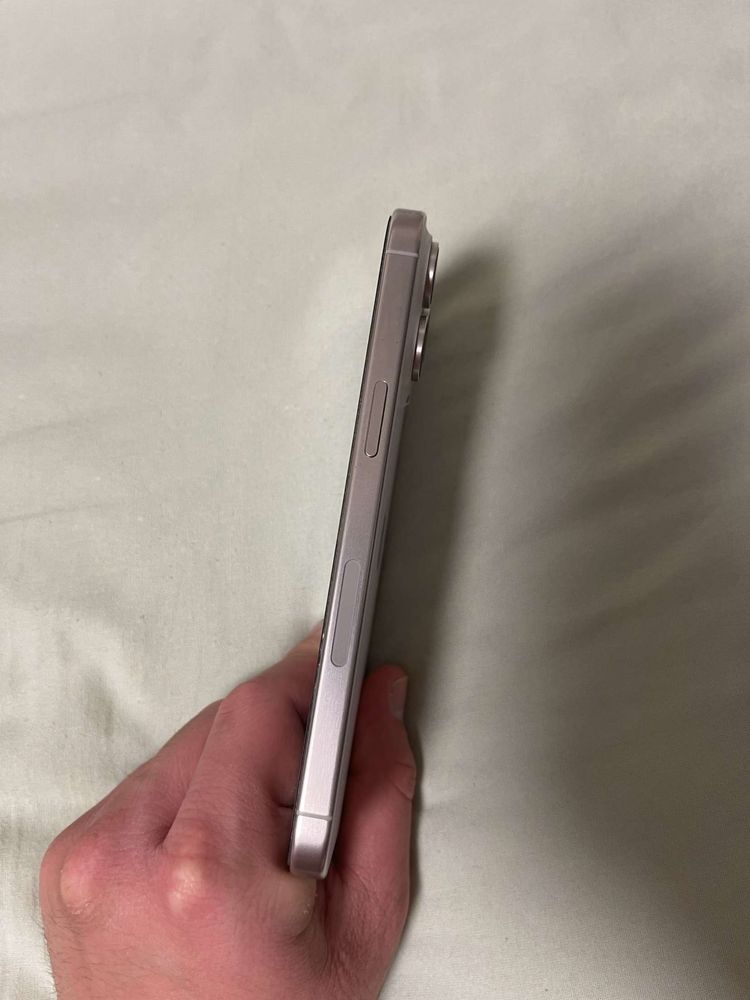 iPhone 15 Pro Max 256GB – White Titanium