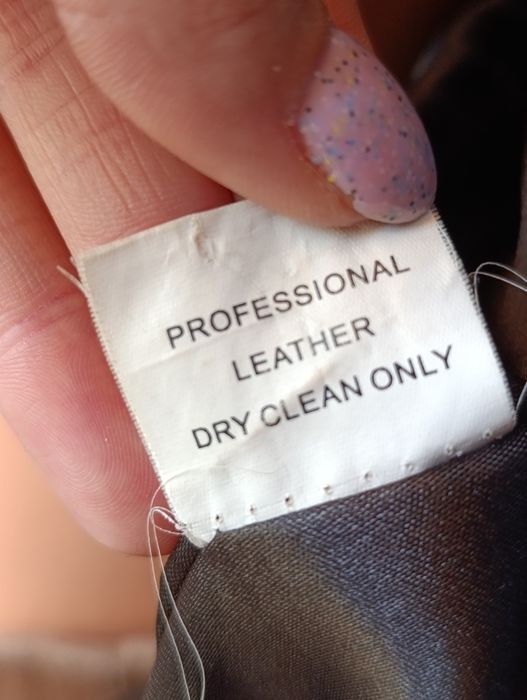 Geacă scurtă de piele naturală moale 42