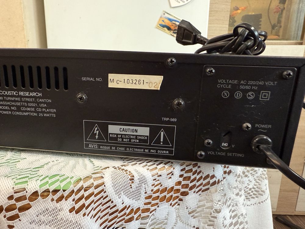 Acoustic Reserch Качествен CD player