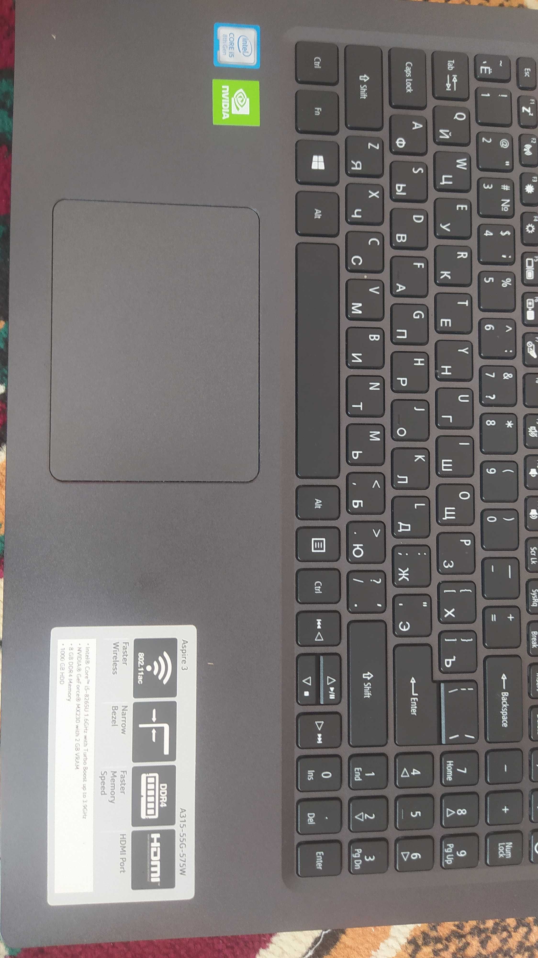 Notebook Core i5 8th gen nvidia