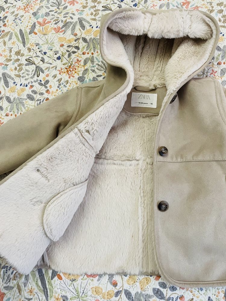 Якета и палта Zara, Benetton, H&M размер 92 и 98