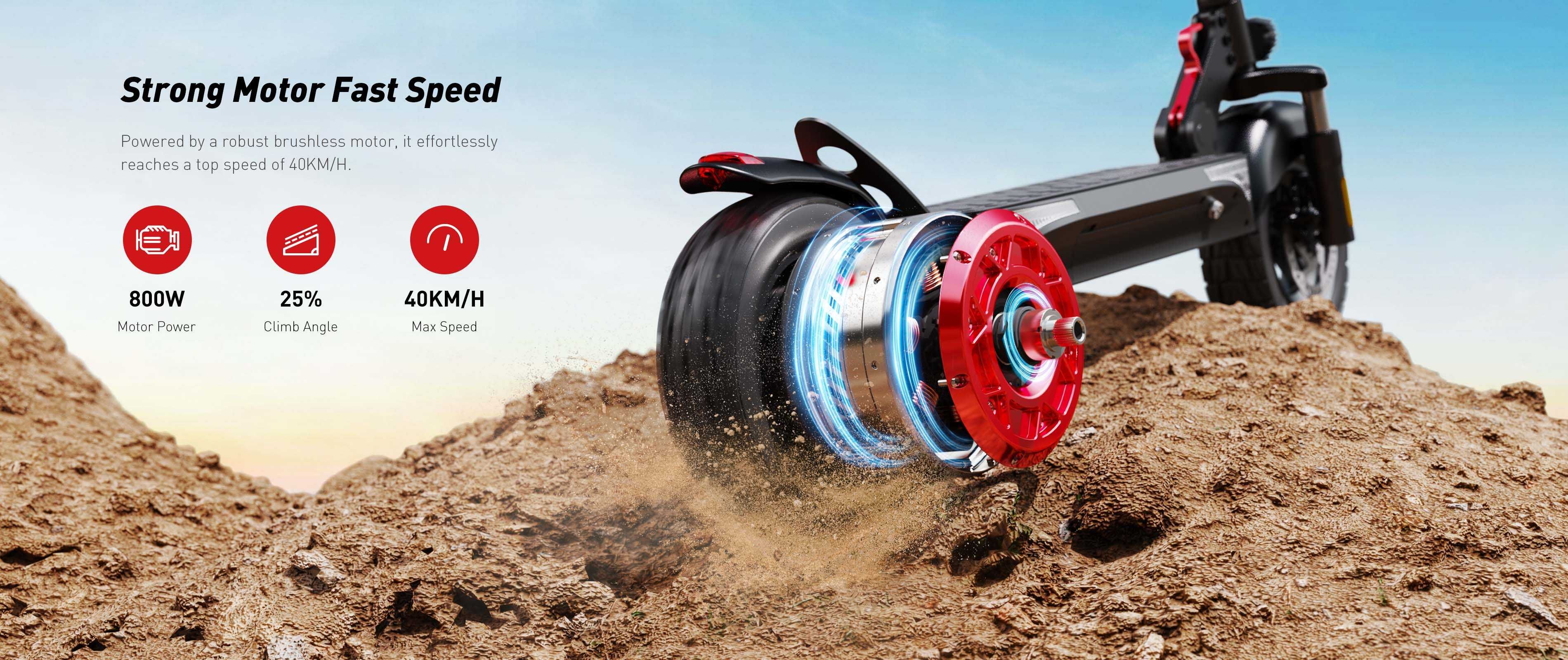 iScooter iX3‼️ NOUA‼️ motor 800W‼️ Roti 10", Viteza 40 km/h